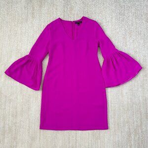 Banana Republic Magenta Midi Dress